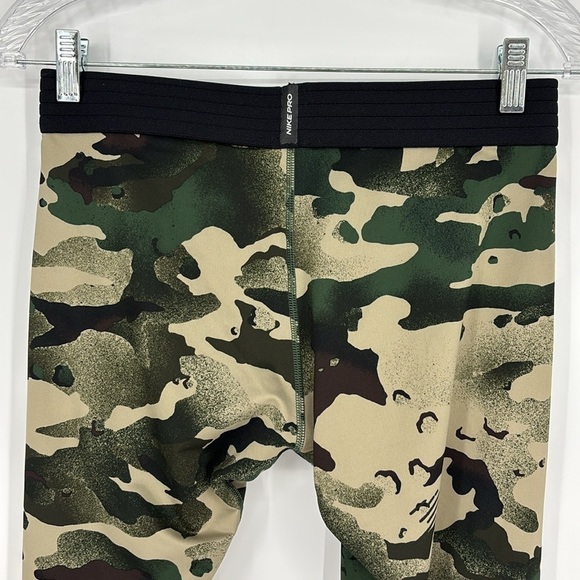 Nike PRO Dri-FIT 3/4 Tight Fit Leggings in Camouflage Men’s Size Large - EUC! - Picture 11 of 12